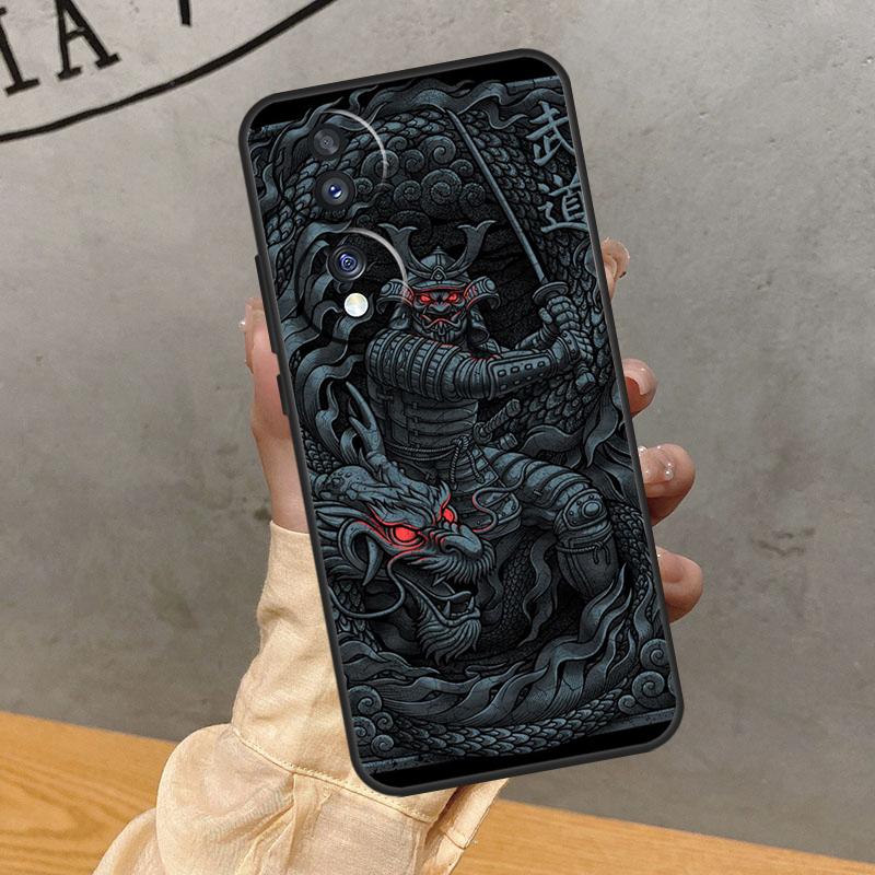 Anime Japanese Samurai Case For Honor Magic 7 Lite 5 6 Pro Cover For Honor 200 400 50 70 90 X9 X8a X8b X9a X9b X9c