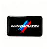 4pcs 16/17/18/19mm For Bmw M Performance Alpina X1 X3 X4 E87 E36 E46 E90 E39 F10 F16 X6 M3 Car Steering Wheel Sticker Decals FW6