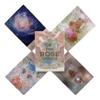 The Pink Flowers Oracle Card Divination Deck English Vision Edition Tarot Board Playing Game For Party