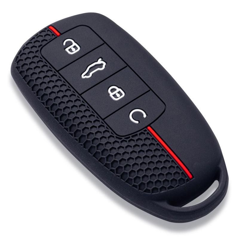 Silicone Keychain Car Keys Accessories Holder Key Cover Case For Chery Omoda 5 C5 Tigo 7 8 Pro Max Tigo 7 8 Plus Arrizo 5 Plus