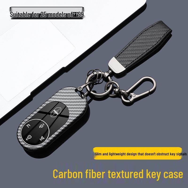 Designed for the 2025 Hongqi S9T, This All-inclusive Key Case Fits Both the Pure Electric and Extended-range Versions.