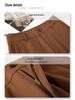 Women's High Waist Milk White Loose Banana Pants - Spring/Autumn 2026 Petite Casual Slimming Style