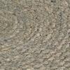 VidaXL Doilies 6 Pcs Grey Plain 38 Cm Round Jute
