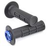 Black Soft Rubber Universal 22mm Motorcycle Quick Throttle Hand Grips