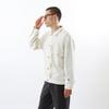 Outerwear Long Sleeve Fleece Sweat Jean Jacket Casual Natural [Champion] Men's C3-Z010