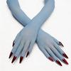 Breathable Halloween Dress Gloves Sheer Ultra-Thin Gloves Gift Cosplay Gloves  Stage Wear