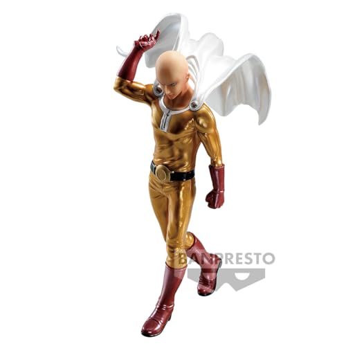 Banpresto One-Punch Man Saitama Metallic Color Bandai Spirits DXF Premium Figure