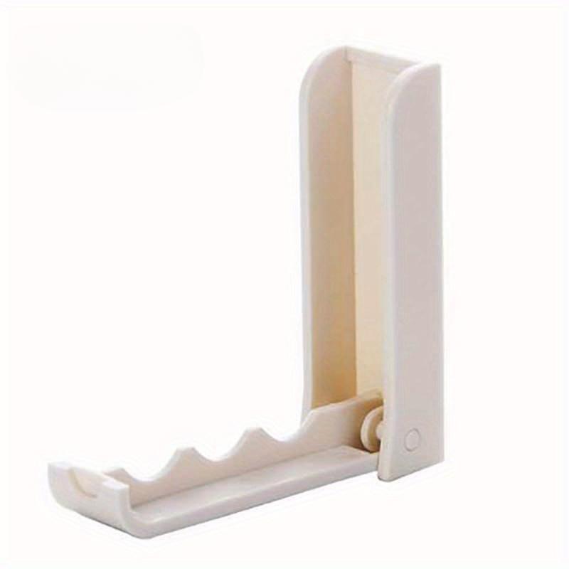 Foldable Wall Mounted Hanging Rack Bathroom Adhesive Holders Space Saving Door Hooks Hangers Punchless Drying Racks Accessories
