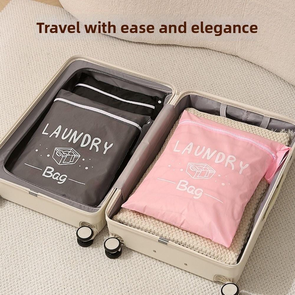Large Capacity Dirty Clothes Organizer Multifunctional Drawstring Bag Travel Storage Pouch