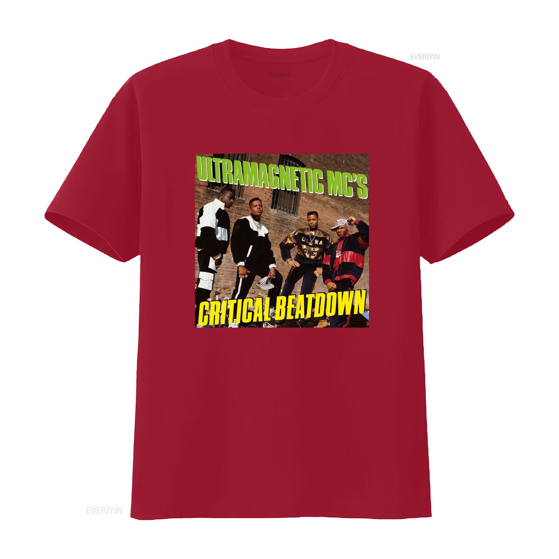 

Ultramagnetic MCs Critical Beatdown Vintage Style T Shirt for Men and Women vintage Washed Stylish Unisex streetwear Casual S