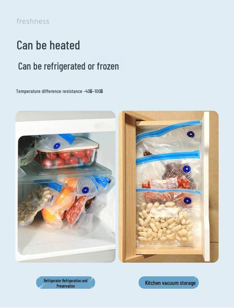 Handheld Electric Vacuum Sealer and Stick Vacuum Machine for Freshness Sealing