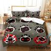 Cult of the Lamb Bedding Set Single Twin Full Queen King Size 3D Anime Duvet Cover Bed Sheet Set for Adult Kid Bedroom