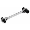 SK11 (SK11) DEVICE Multi-function wrench 4 size ratchet wrench DVC-501W 72 thread gear socket 8 x 10 x 12 x 13 mm with thumbscrew driver