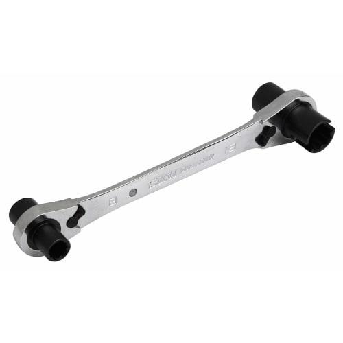 SK11 (SK11) DEVICE Multi-function wrench 4 size ratchet wrench DVC-501W 72 thread gear socket 8 x 10 x 12 x 13 mm with thumbscrew driver