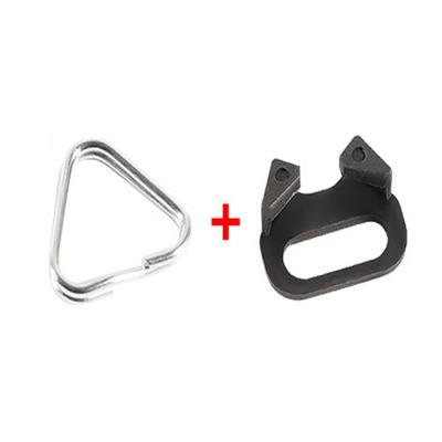 Adaptador de Correia de Metal com Suporte Anel de Conexão Fivela de Correia de Câmera Gancho de Cinto Conector de Alça de Ombro Argola Tripartida