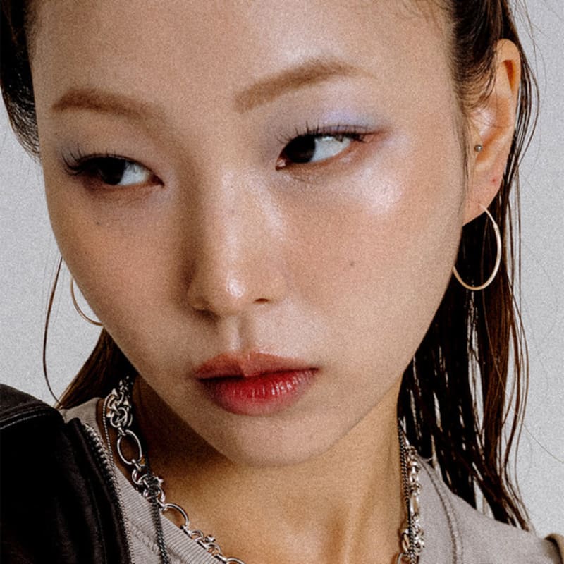 SCALETTO UR001 Silver925 Big Pipe Hoop Earrings