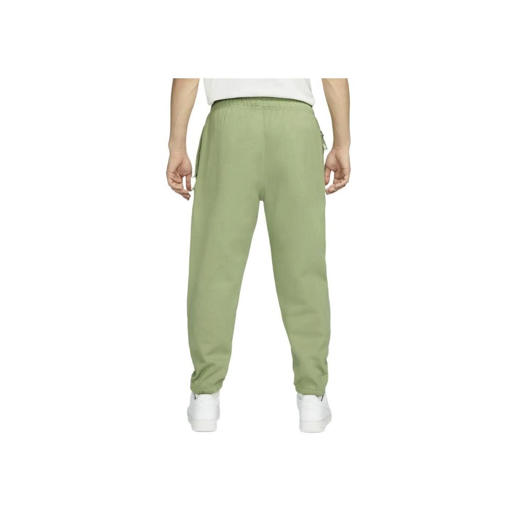 Nike Solid Color Logo Jogger Pants Men Bottoms Light-Green DX1365-386