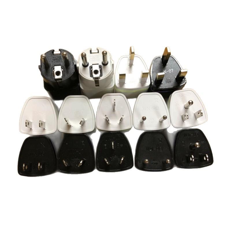 High-Quality Pure Copper Adapter: UK, US, AU to EU Plug