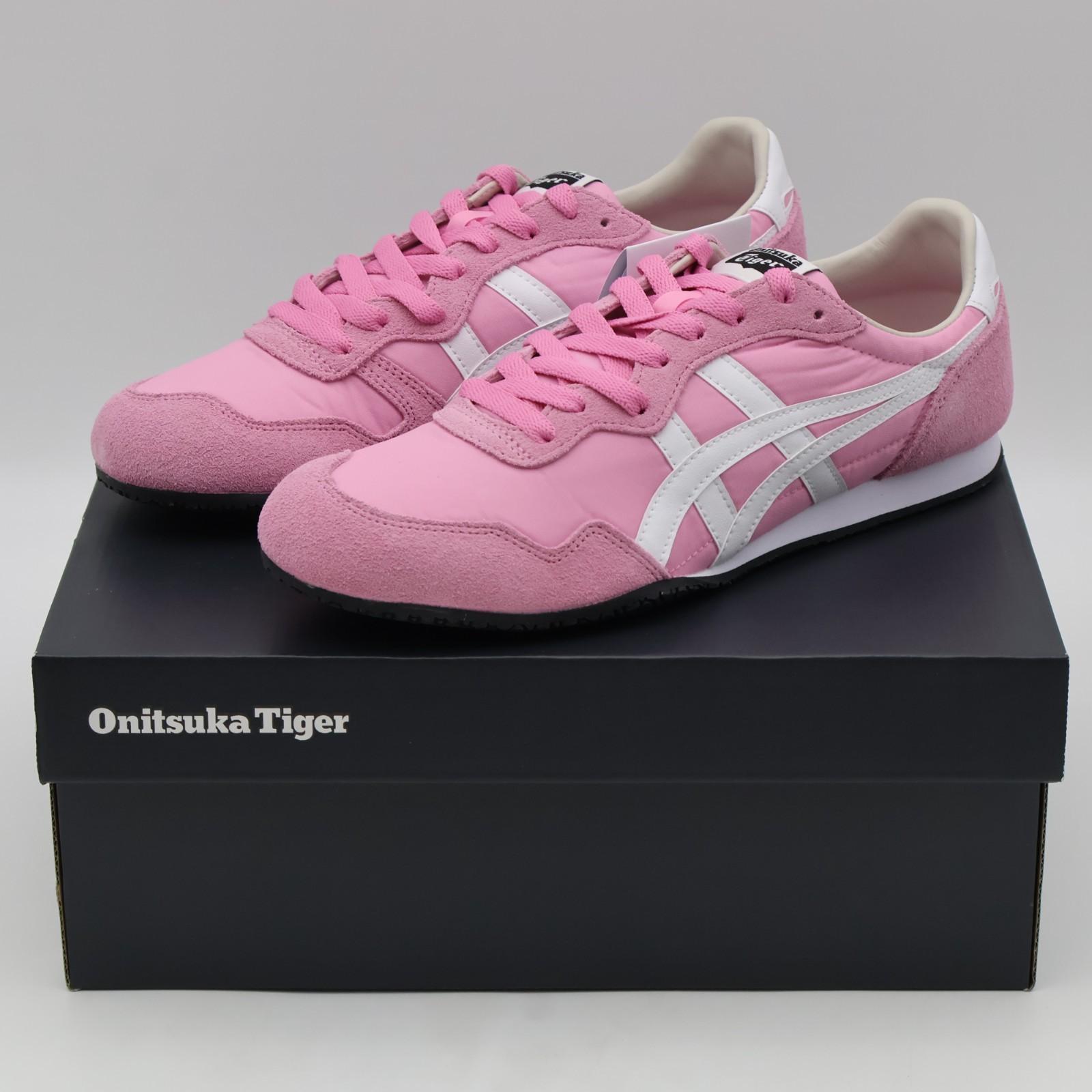 1183B400-707 Onitsuka Tiger SERRANO PRISM PINK WHITE (Мужской) 10
