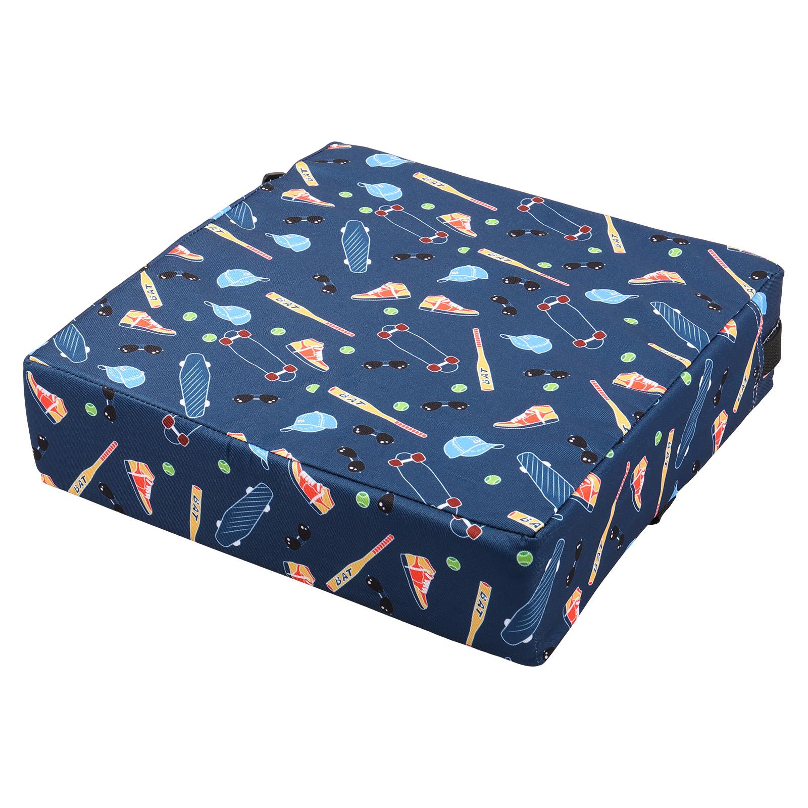 

Детское кресло-бустер Подушка-вкладыш для кресла-бустера для малышей Подушка Безопасная Нескользящая Портативная Нижний бустер Сиденье для обеденного стульчика 32x32x8cm