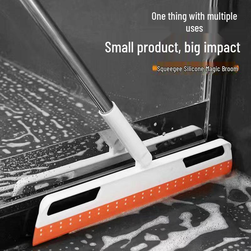 Silicone Magic Broom & Non-Stick Floor Squeegee Mop