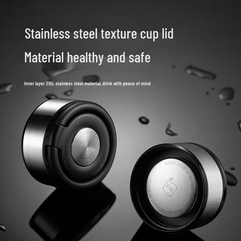 SUPOR Double-Layer Glass Tea Infuser Mug