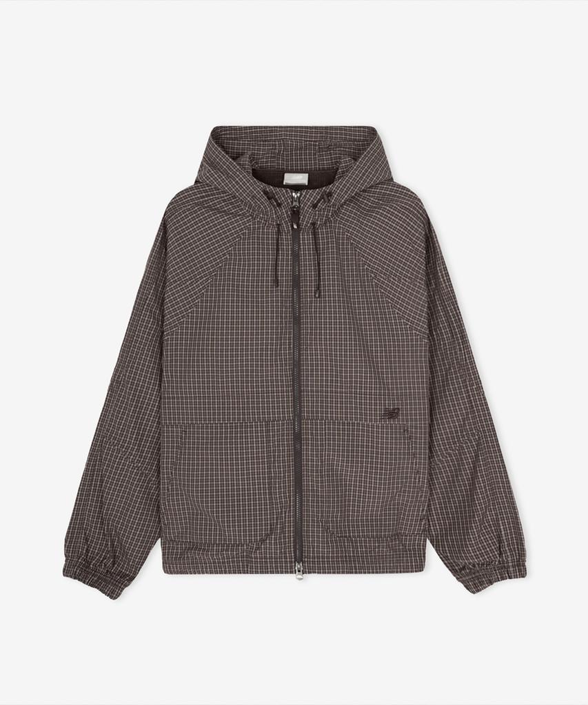 New Balance Nbnag3W822 / Women Allday Hooded Windbreaker (Chocolate)