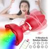 APP 360° Rotation Butt Plug for Men Women Wiggle Rose Anal Vibrator Gay Anal Plug with LED Adult Sex Toy for Couple Sex Supplies