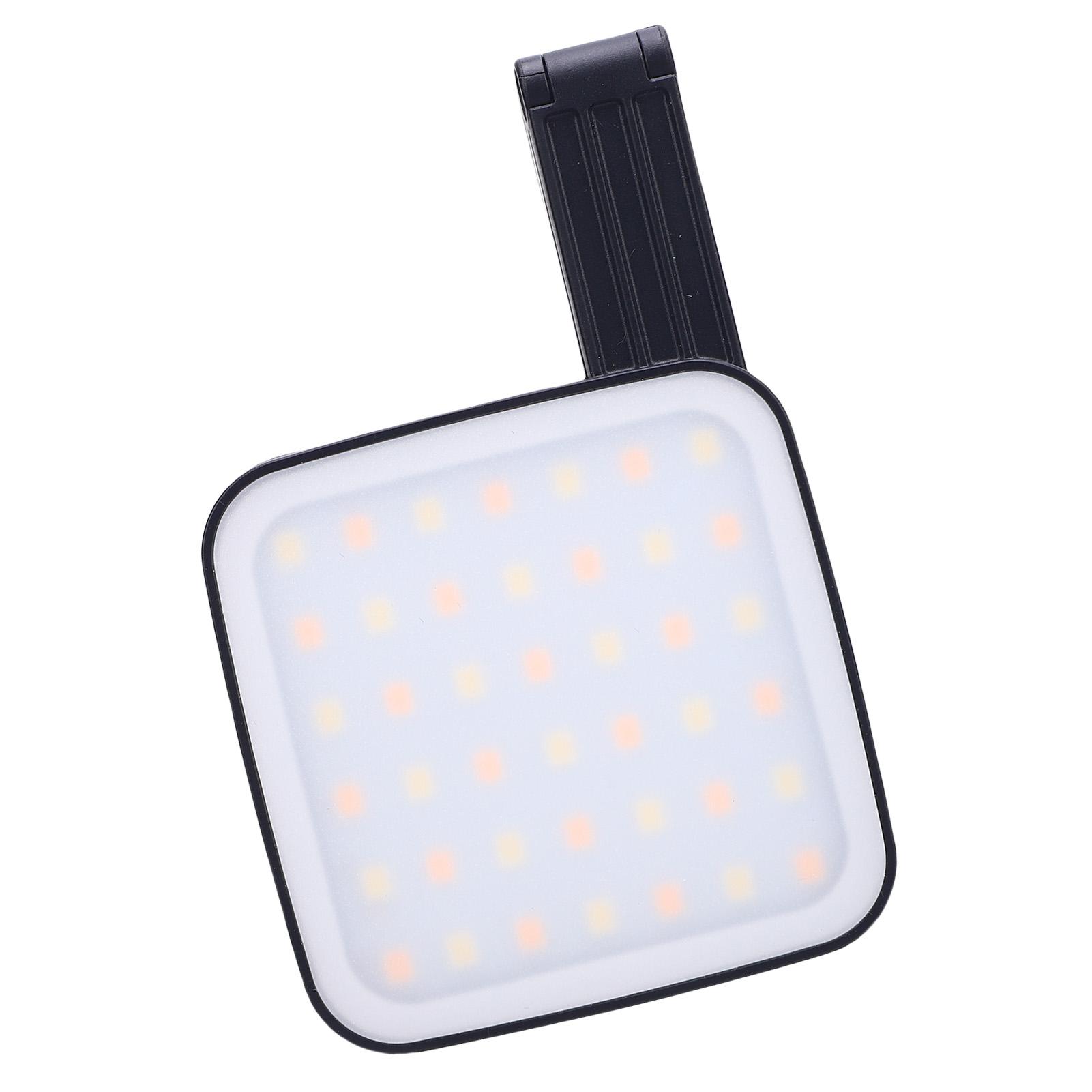 

Светодиодный свет для селфи на телефон 2500–6500K Двусторонний Складной Магнитный Перезаряжаемый Портативный Видеосвет