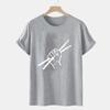 Men's T Shirt Unisex T-Shirt Drummer Drumsticks Graphic T Shirts Summer Short Sleeve Tee Tops Harajuku Streetwear Women Clothing