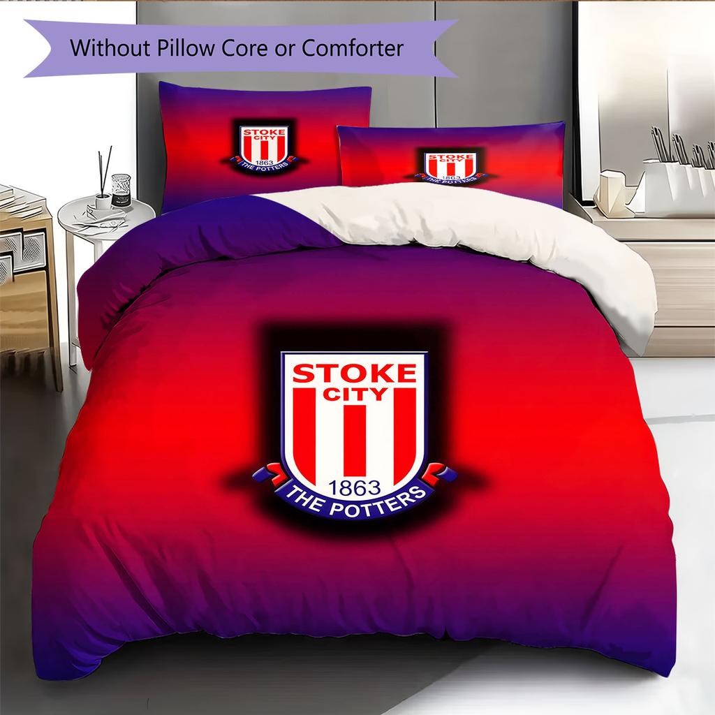 SCFC Bedding Quilt Set Quilt Cover Pillowcase Home Decoration Birthday Gift (1 * Duvet Cover + 2 * Pillowcase, Without Core)