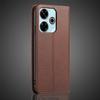 Magnetic Attraction Leather Case for Xiaomi Redmi 13 Redmi13 Hongmi13 Holster Flip Cover Case Wallet Phone Bags Fundas Coque