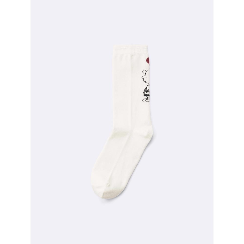 

Gu By Uniqlo Socks Peanuts 1 01 OFF WHITE/ONE SIZE