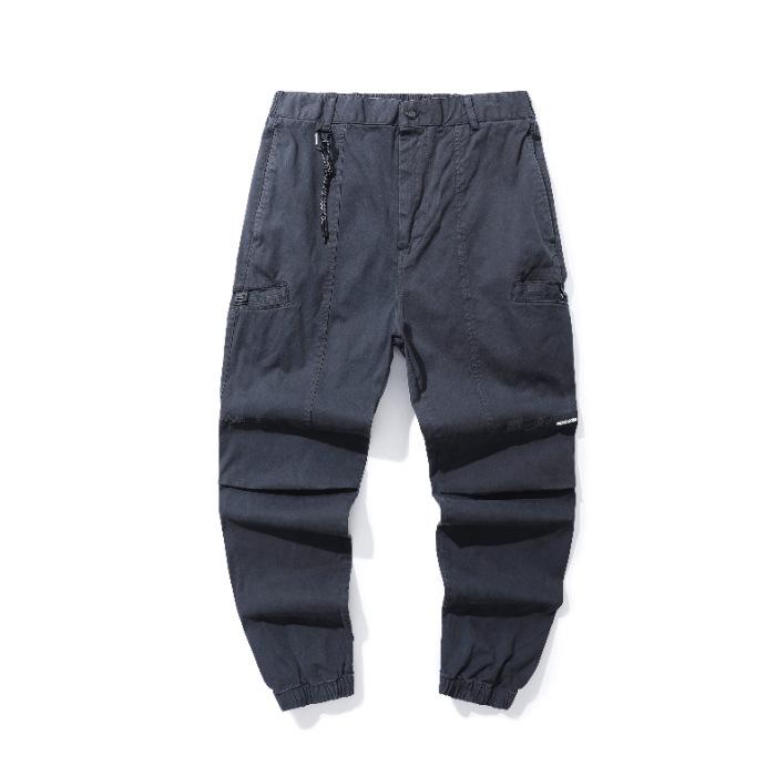 Outdoor overalls men's trendy brand loose casual trousers youth versatile leggings Harlan closed leggings