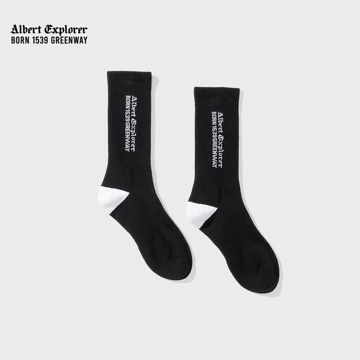 Ae Logo Sports Socks Black
