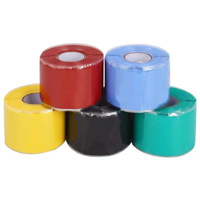 Silicone Rubber Self-Adhesive Flame Retardant Insulation Tape, 1KV-35KV, High & Low Temp-Resistant, Waterproof and High Temp-Resistant.