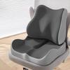 Memory Foam Lumbar Cushion Set: Ergonomic Office Chair and Student Seat Mat