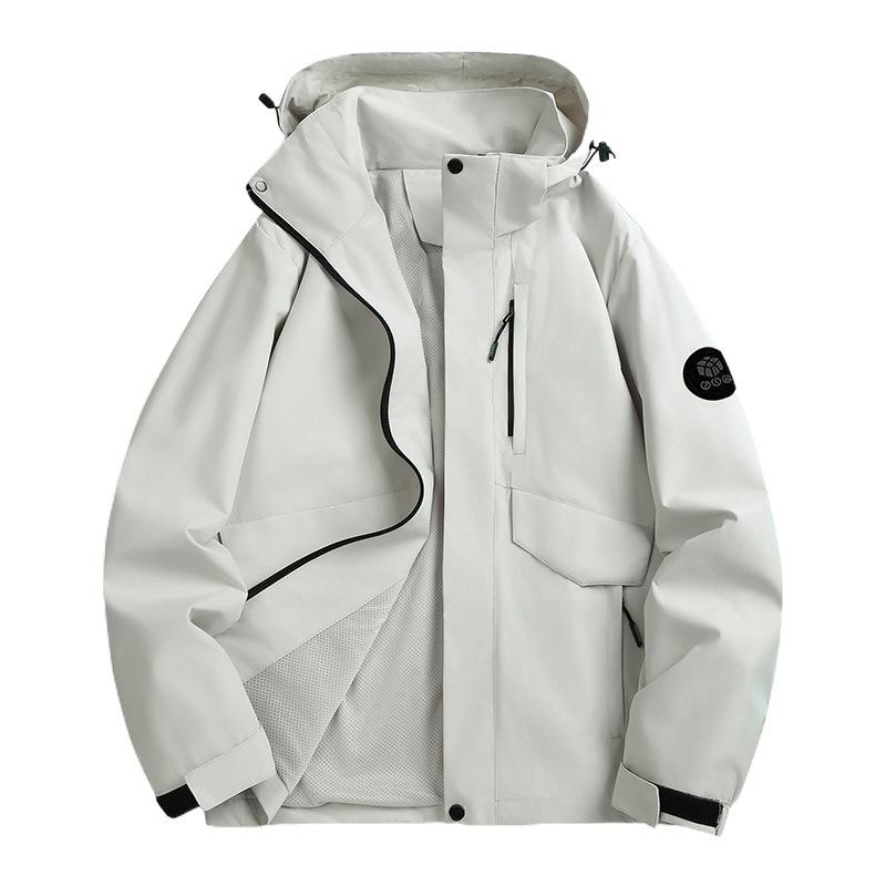 Spring and Autumn Jacket Men's and Women's Outdoor Mountaineering Travel Single Coat Windproof Waterproof and Cold Jacket Jacket