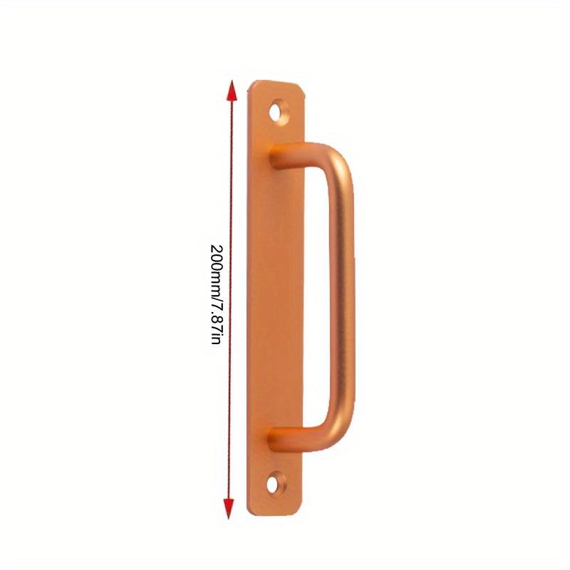 4pcs Sliding Barn Door Handle Pull Wood Door Handle Furniture Hardware Aluminum Cabinet Cupboard Interior Balcony Door Pull