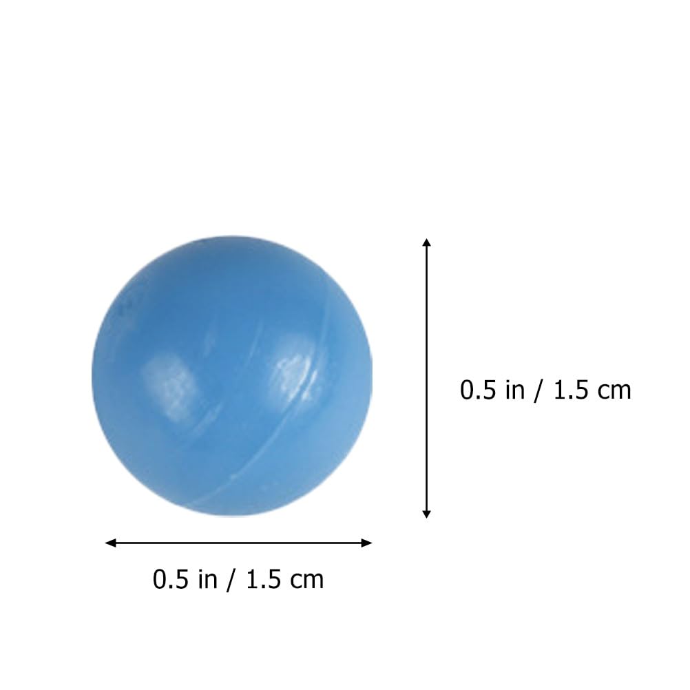 Vaguelly Probability Learning Plastic Balls, 100-Pack, 0.59-inch Diameter, 5 Colorful Balls, Visual Development Promotion, Number Play, Educational
