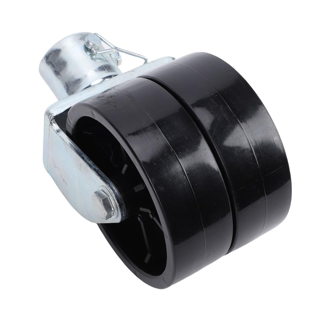 Trailer Jack Wheel 6 Inch Double Wheel Design 2,000lb Load Capacity Trailer Jack Swirl Caster for Boat RV