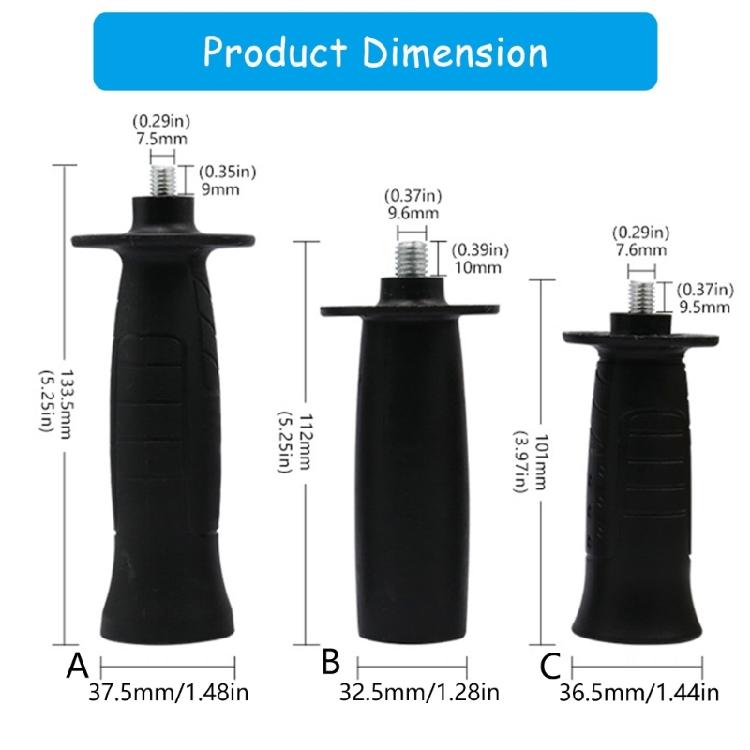 Wear Resistant Angles Grinder Handle Grip with Ergonomic Designing Suitable for Polishing Job Professional and Hobbyists