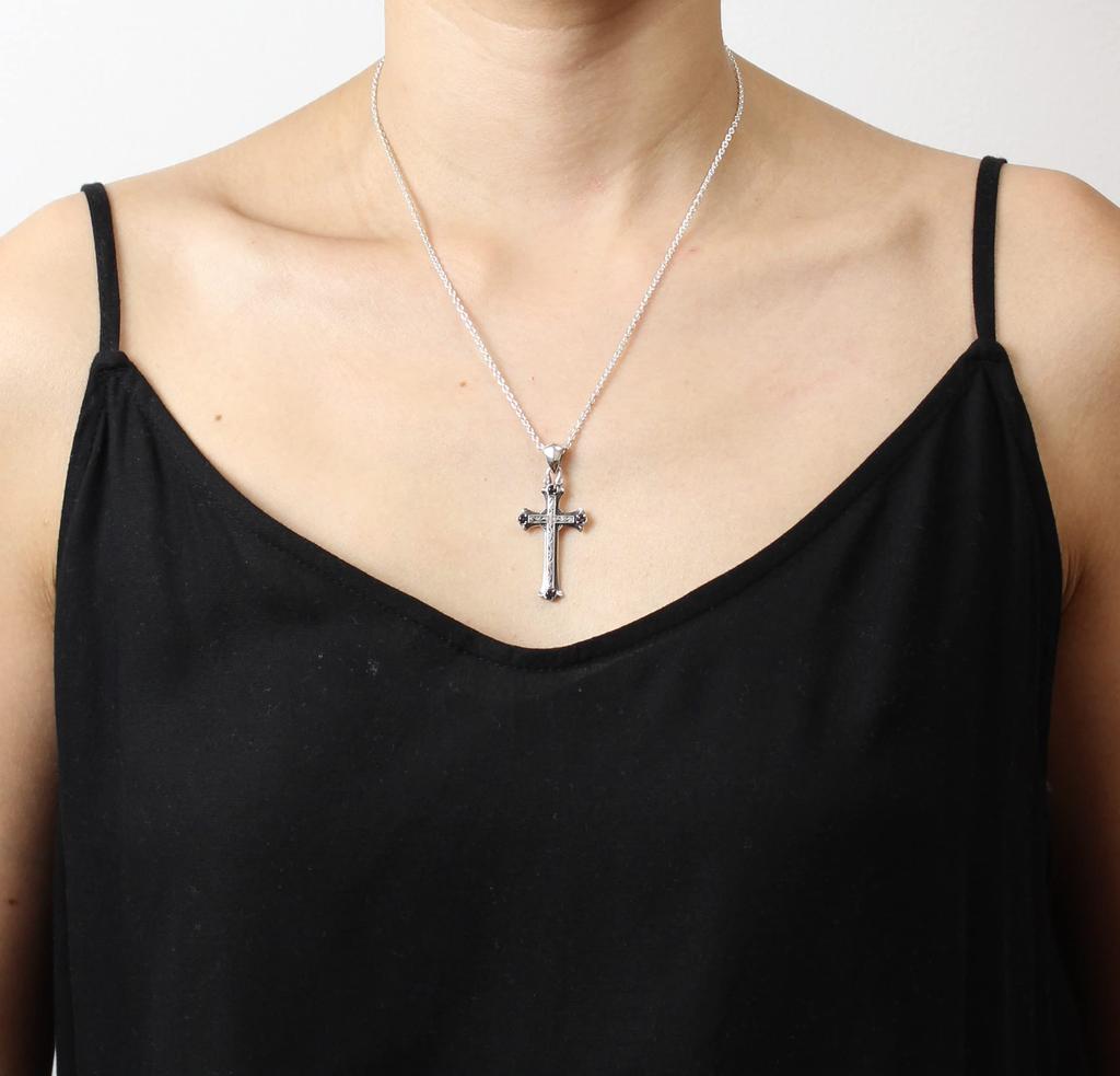 Goodvibrations Celtic Cross Pendant, Christian Style, Sterling Silver 925