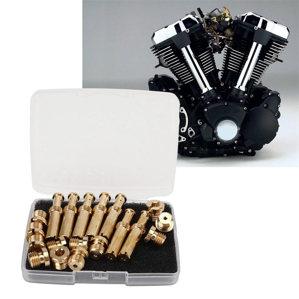 1 Set Carburetor Main Intermediate Jet Kit Copper Carb 35‑0995 Fit For S&S B E G