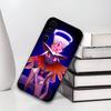 Sir Pentious H-Hazbin H-Hotel Phone Case For Samsung Galaxy A73,A72,A71,A70,A53,A52,A51,Soft Silicone Black Cover