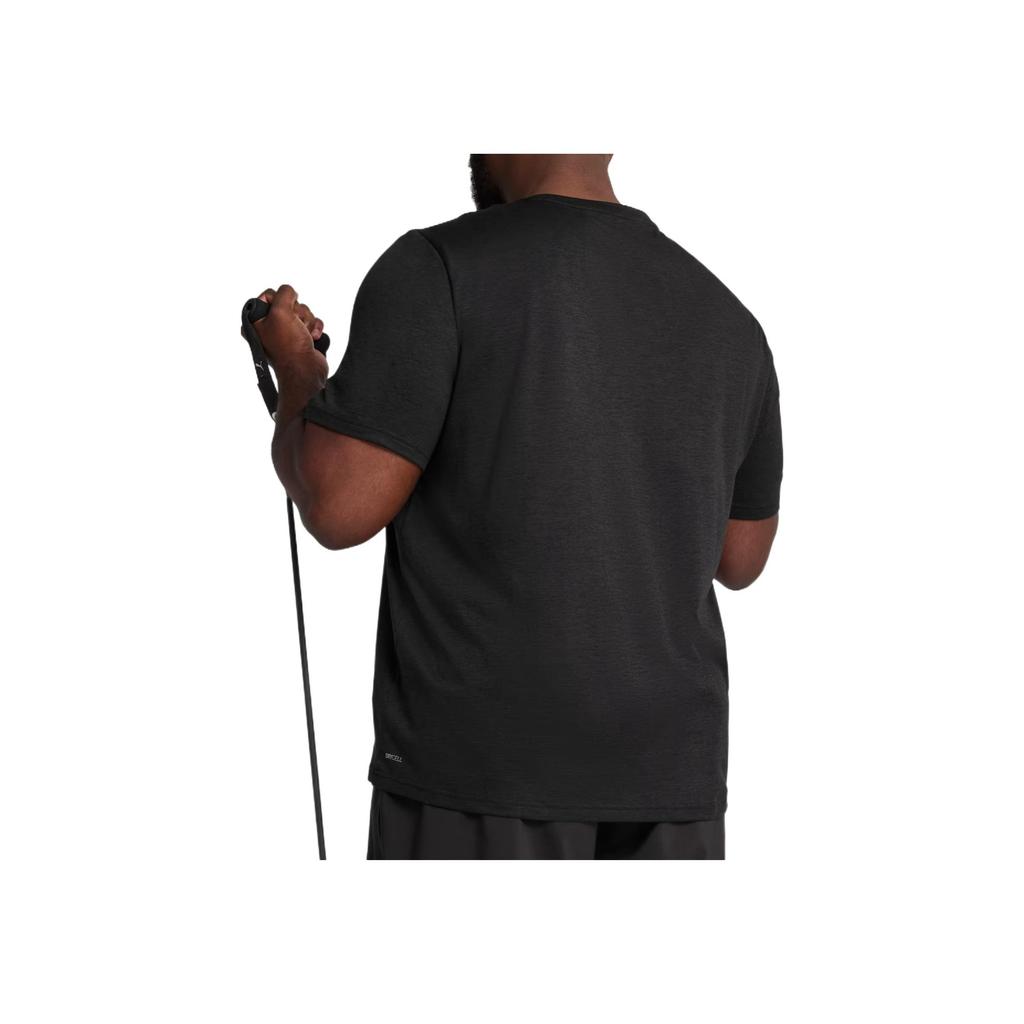 Puma Tad Essentials Cat Logo Comfortable Soft Training Crew Neck Short Sleeve T-Shirt Men Tops Black 525920-01