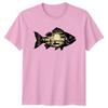 Peaceful Fishing Lake Sunset Angler TShirt Fishing Christmas For Him And Her