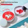 Heart-Shaped Makeup Brush & Beauty Blender Cleaning Soap Tool
