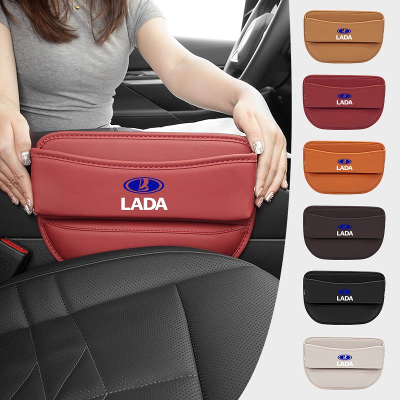 Car Seat Gap Crevice Storage Box Console Bag Between Seats Interior For Lada Vesta Niva Samara Kalina Largus Priora Xray Granta