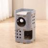 Cat Bed Cave Indoor Outdoor Cats Kitten Kitty Cat House for pet Sleeping Resting Playing Nest Tunnel Hideaway Anti Scratch Hut